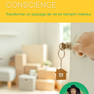 Couverture du guide "Déménager en conscience" de KEMARA Design Holistique, architecture d'intérieur à Vevey, Suisse romande.
