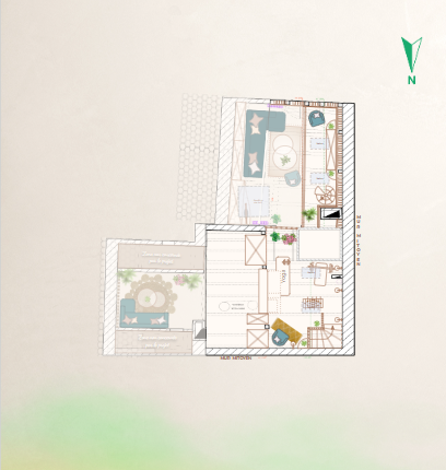 Avant-projet sommaire bonus des combles aménageables d’une bâtisse du XVIIIe siècle dans le Lavaux, conçu par KEMARA Design à Vevey, Suisse romande.