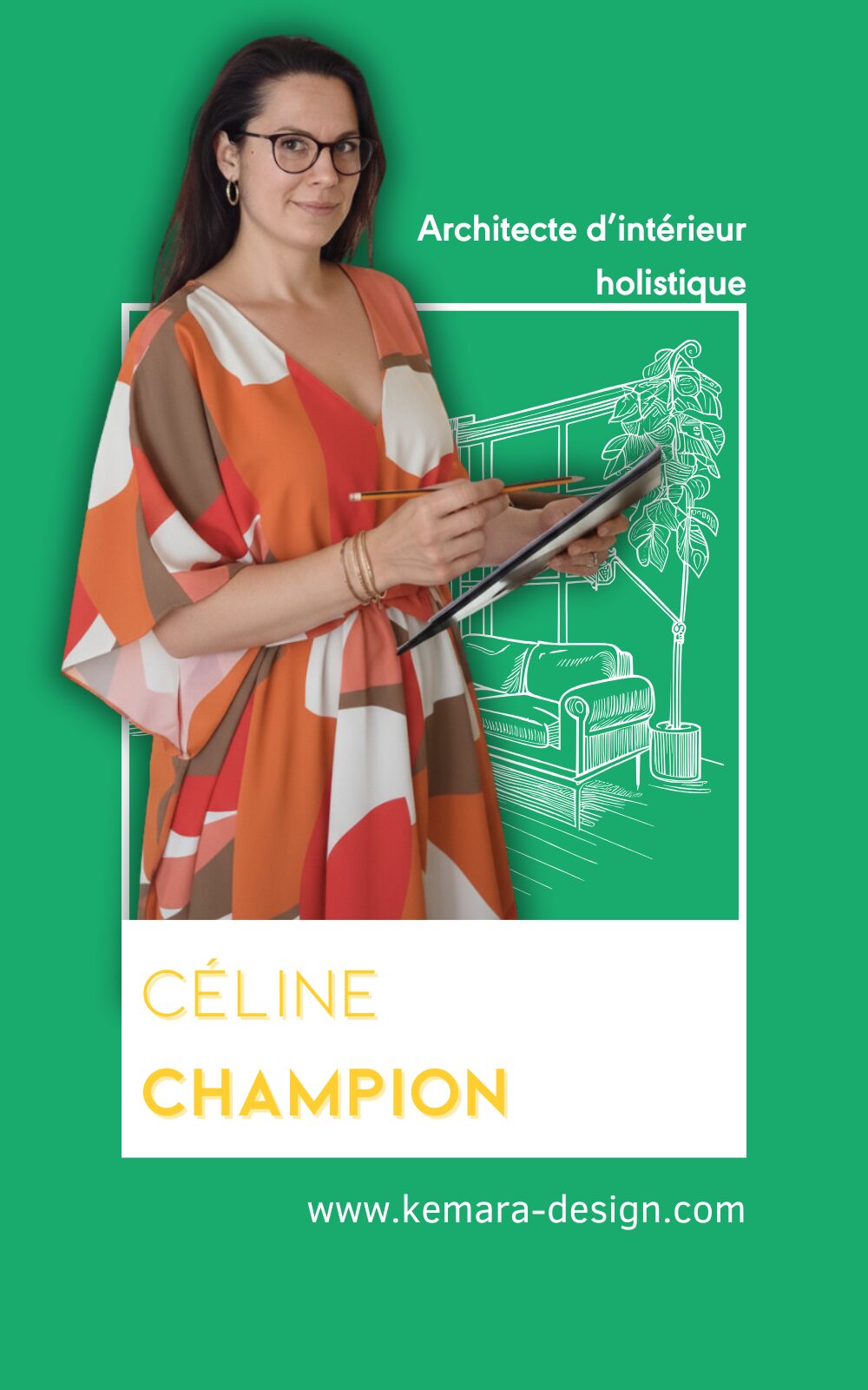 Céline CHAMPION - Architecte d'intérieur holistique à Vevey et en Suisse romande - Kemara Design