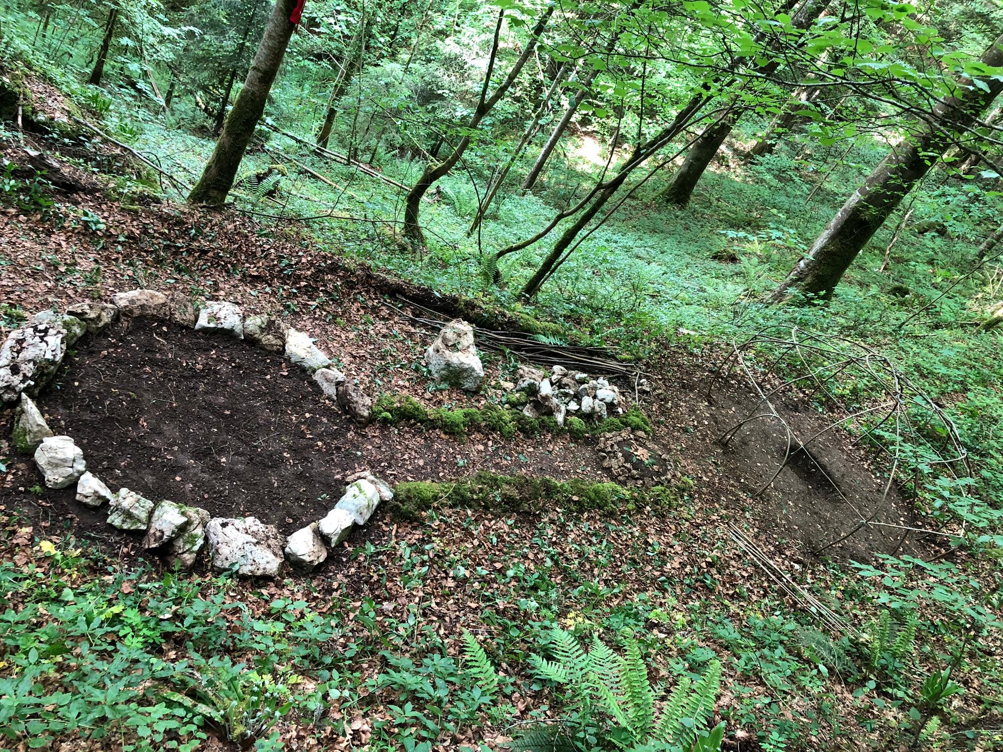 Structure - Hutte de sudation de Gregory Brezzola - Architecte d'intérieur à Vevey - Feng shui - Kemara - Design holistique - Design biophilique - Suisse romande