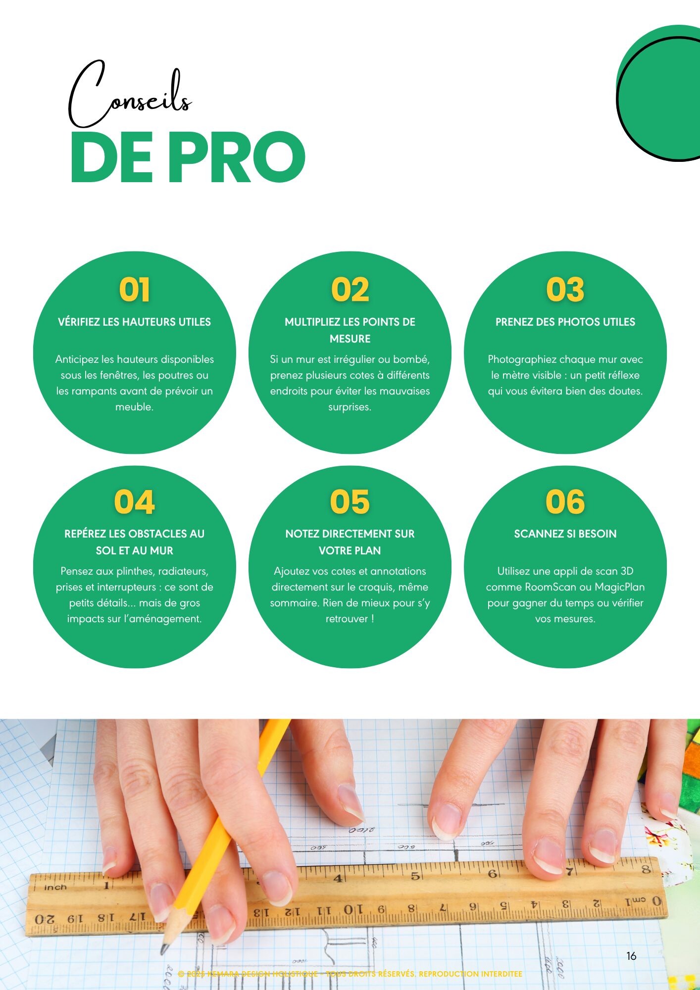 Conseils professionnels pour mesurer un logement avant rénovation, décoration ou aménagement intérieur.