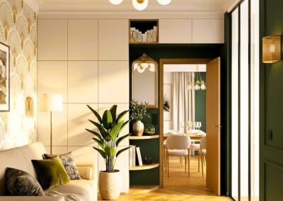Projet La Parisienne par KEMARA Design Holistique by Céline Champion - Un projet d'aménagement de bureau chambre d'amis selon le style déco des grands hôtels parisiensProjet La Parisienne par KEMARA Design Holistique by Céline Champion - Un projet d'aménagement de bureau chambre d'amis selon le style déco des grands hôtels parisiens