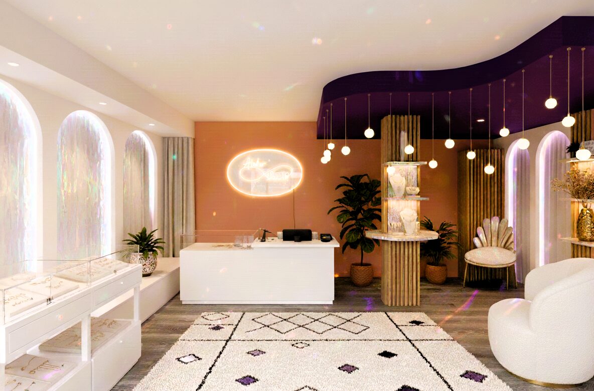Projet ATELIER LOVE LINK - Une bijouterie immersive à Lausannw - Aménagement et décoration par KEMARA Design Holistique by Céline Champion
